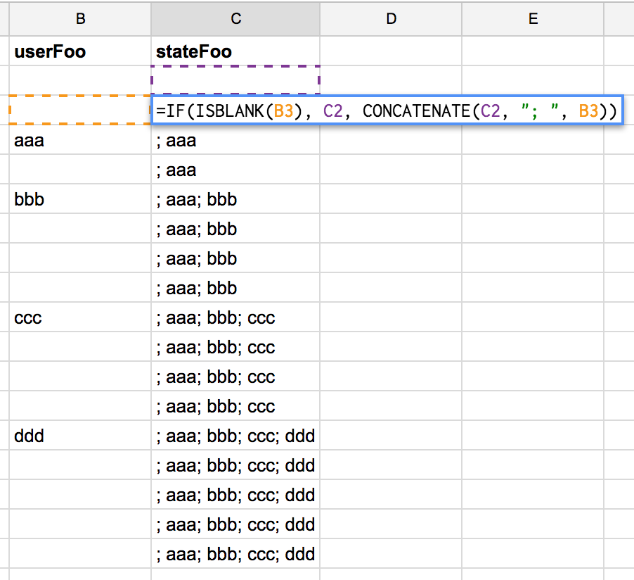 Naive complex stateFoo(t)